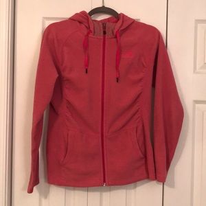 Women’s North Face Fleece Zip Sweatshirt - Small